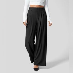 HALARA Black Wide Leg Pants